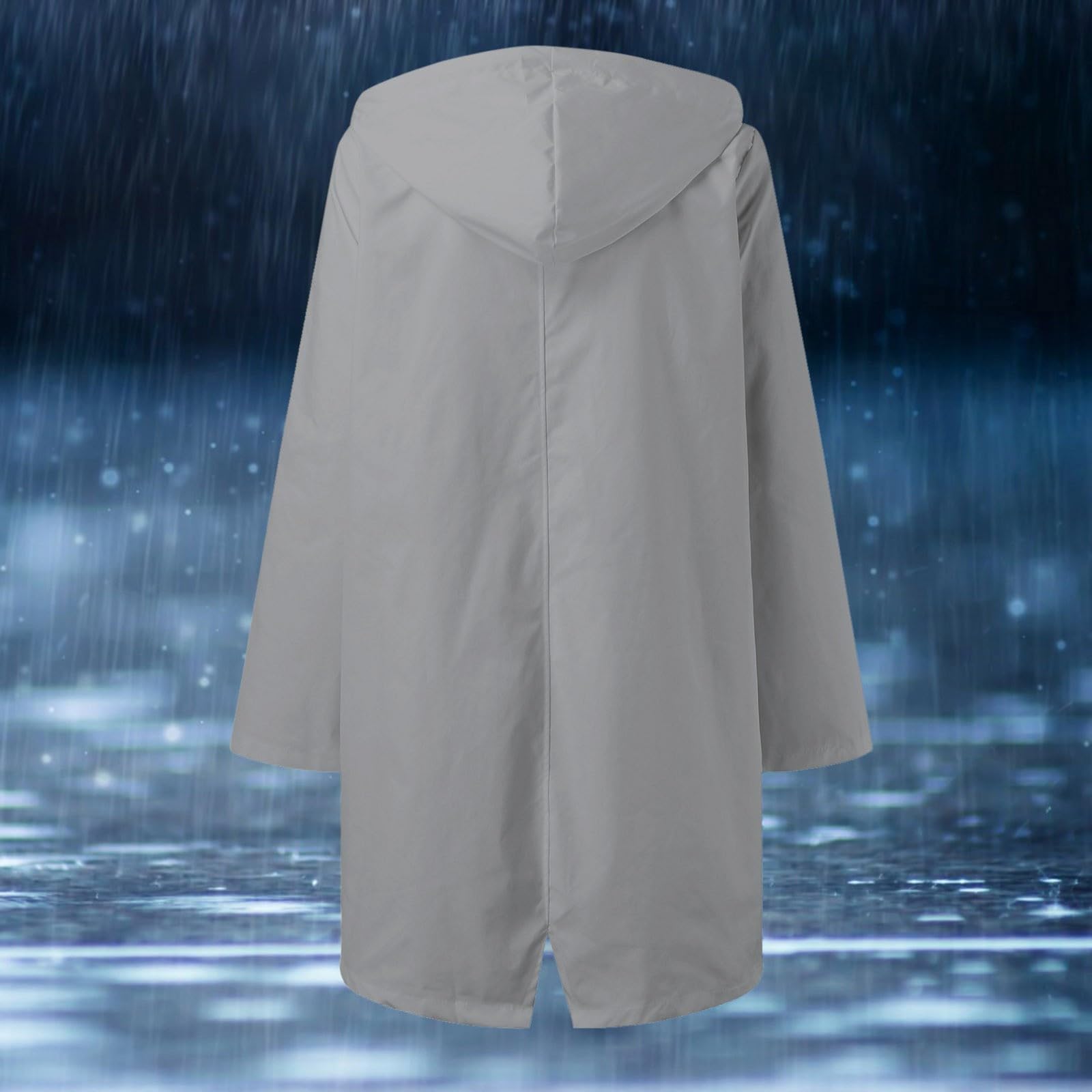 Genérico Chubasquero Mujer Impermeable-Sudadera Con Capucha Para Mujer Abrigo Impermeable Para Lluvia Chaqueta SóLida Para Entrenamiento Chaqueta Impermeable A Prueba De Para Exteriores