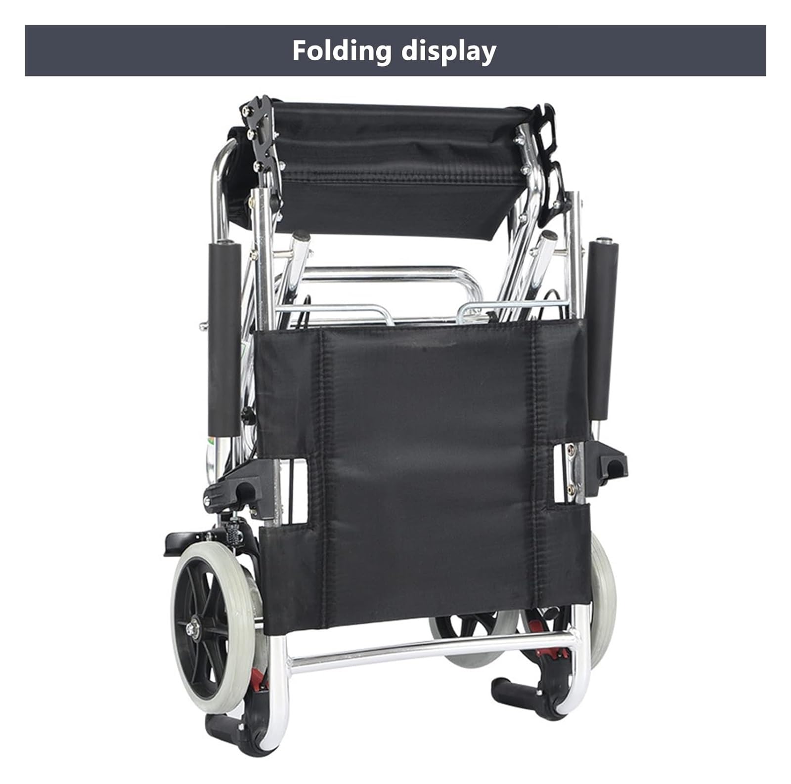 Silla De Ruedas Plegable Silla De Ruedas Manual Multifuncional De Aluminio, Ligera, Plegable, Autopropulsada, Con Frenos De Mano Y Reposabrazos Abatibles, For Almacenamiento Compacto, Capacidad De 220