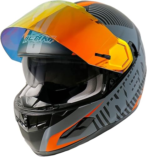 Cascos para adultos, motocicleta, aprobado por DOT, ligero, fibra de vidrio, casco de calle, casco de cara completa, carreras de equitación con