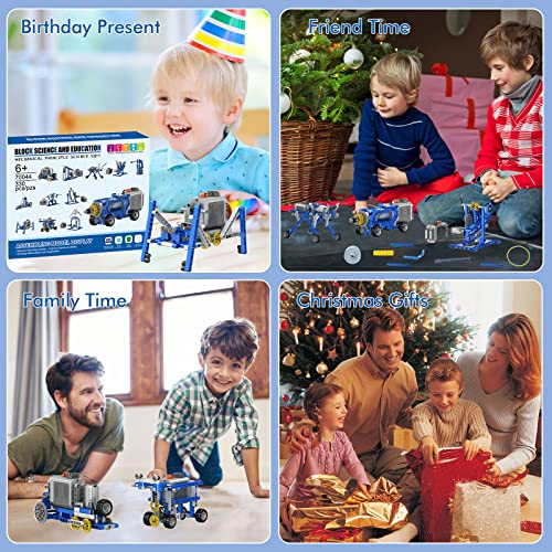 Maiwaput 70047 330Pcs Building Kit, 12 In 1 Stem Toys With Electric Power Motor thumb #4