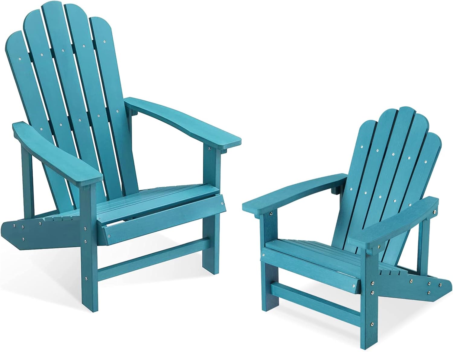 EFURDEN Adirondack Chair Set, Adult Adirondack Chair and