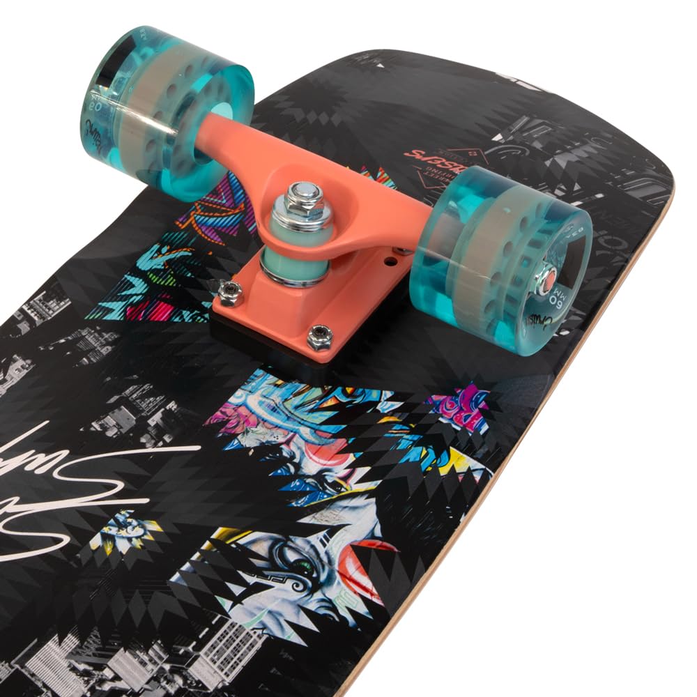 Street Surfing Kicktail 28´ Urban Lover Cruiser Skateboard One Size
