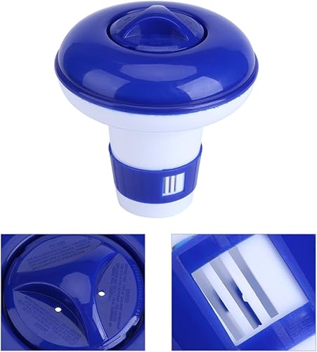 Miniatura 4 de Zetiling Clorine Flotador para piscina, flotador Clorine para piscina interior y exterior, difusor químico flotante para atenuación de piscina, spa
