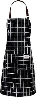 Apron for Women PVC Apron Waterproof Apron Cooking Apron Chefs Aprons Kitchen Aprons Bib Apron Pinafore Apron Wipe Clean Aprons Mens Wipe Down Aprons Cleaning Apron for Baking Grilling Household