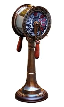 Amazon.co.jp: 18インチ アンティーク 真鍮 船のエンジン