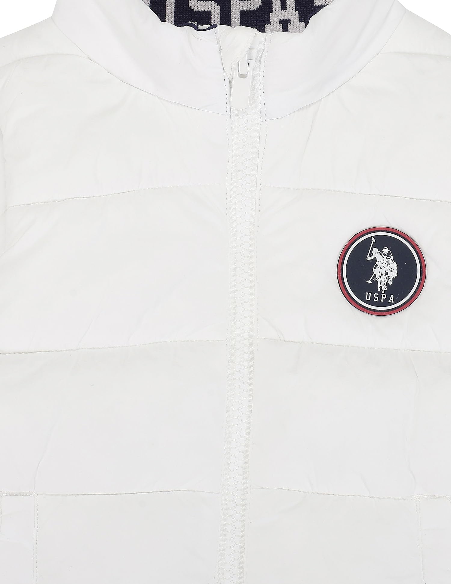 U.S. Polo Assn. Kids Regular fit Nylon Hooded Jackets (UKJCK0168_White_24M) 1