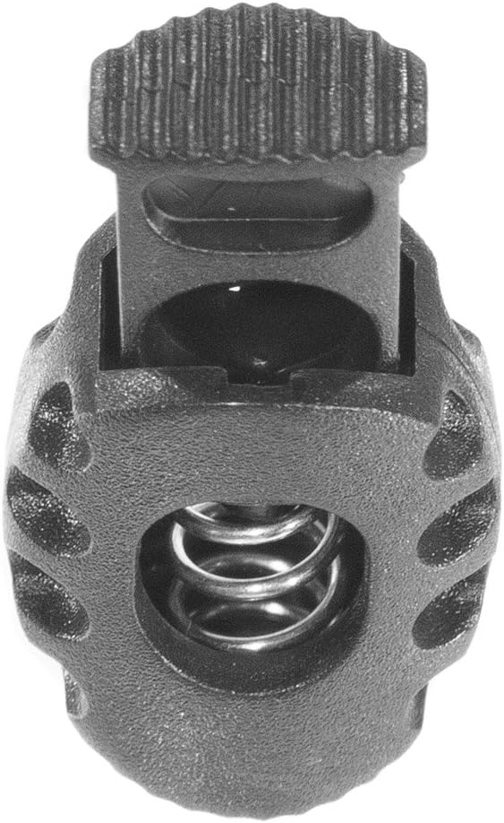 Paracord Planet Turtle Cord Lock Toggle – Strong Plastic String Oval Toggle Stoppers for Backpacks, Drawstrings, Cord, Gear, and Tactical Bags