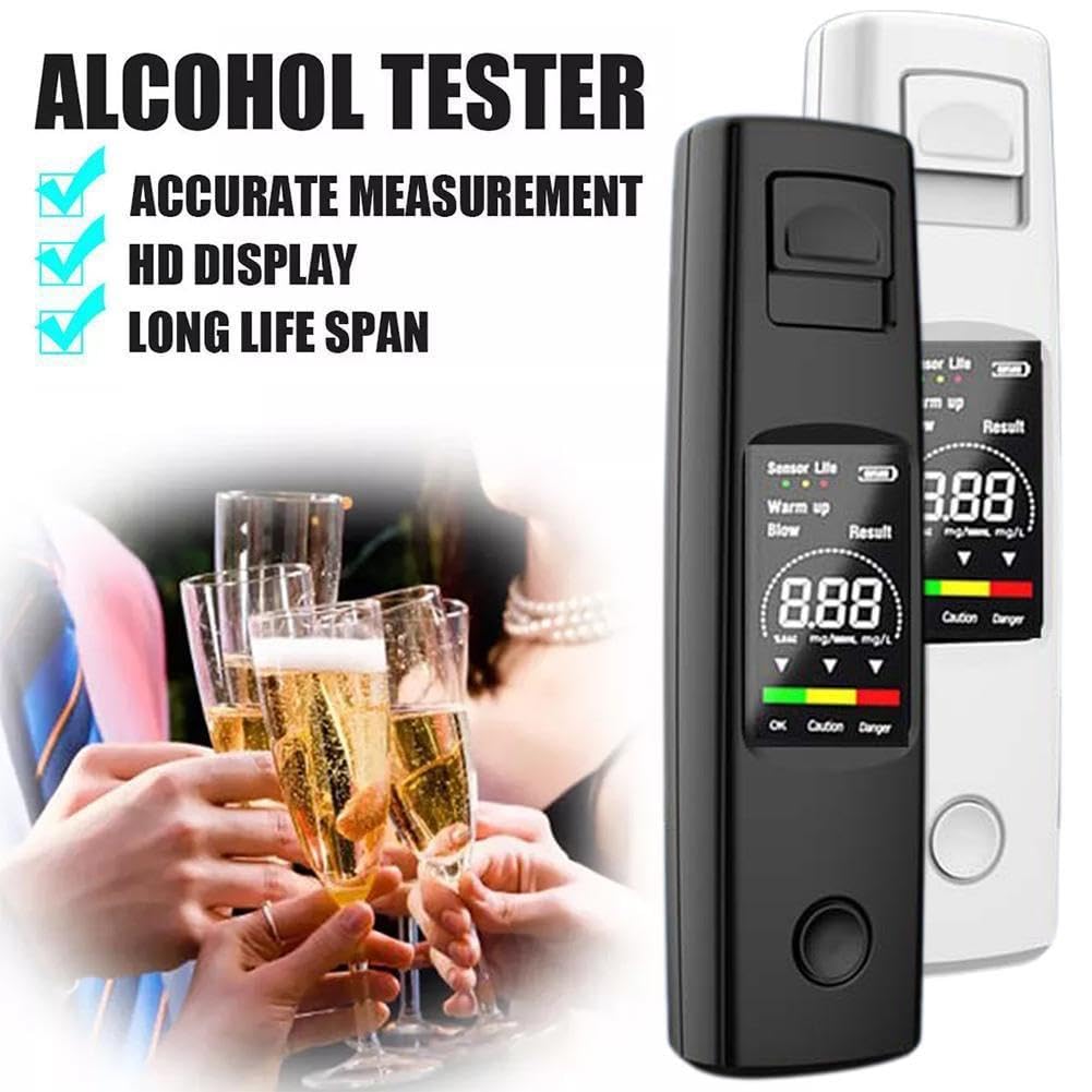 Alcoholímetro profesional de sensibilidad, alcoholímetro de carga, sin contacto, alcoholímetro portátil tipo X3M0