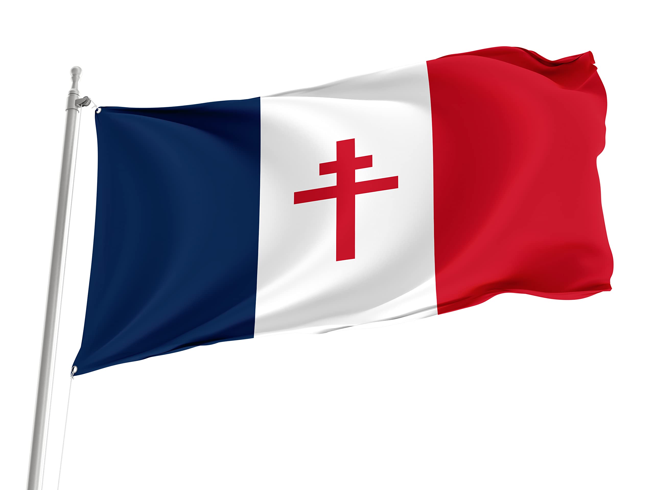 Amazon.com : Flag Free France 1940-1944, Unique Design Print