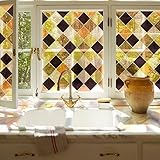Photo Gallery chicskin pellicola autoadesiva per finestre in vetro colorato, pellicola per finestre su entrambi i lati, riutilizzabile, vintage, multicolore, motivo decorativo per porte di casa in vetro, stile Photo Gallery chicskin pellicola autoadesiva per finestre in vetro colorato, pellicola per finestre su entrambi i lati, riutilizzabile, vintage, multicolore, motivo decorativo per porte di casa in vetro, stile