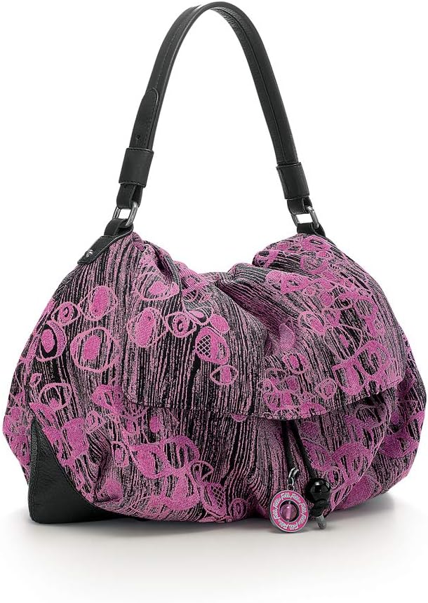Folli Follie Bag For Women, Fuchsia, Hobo Bag