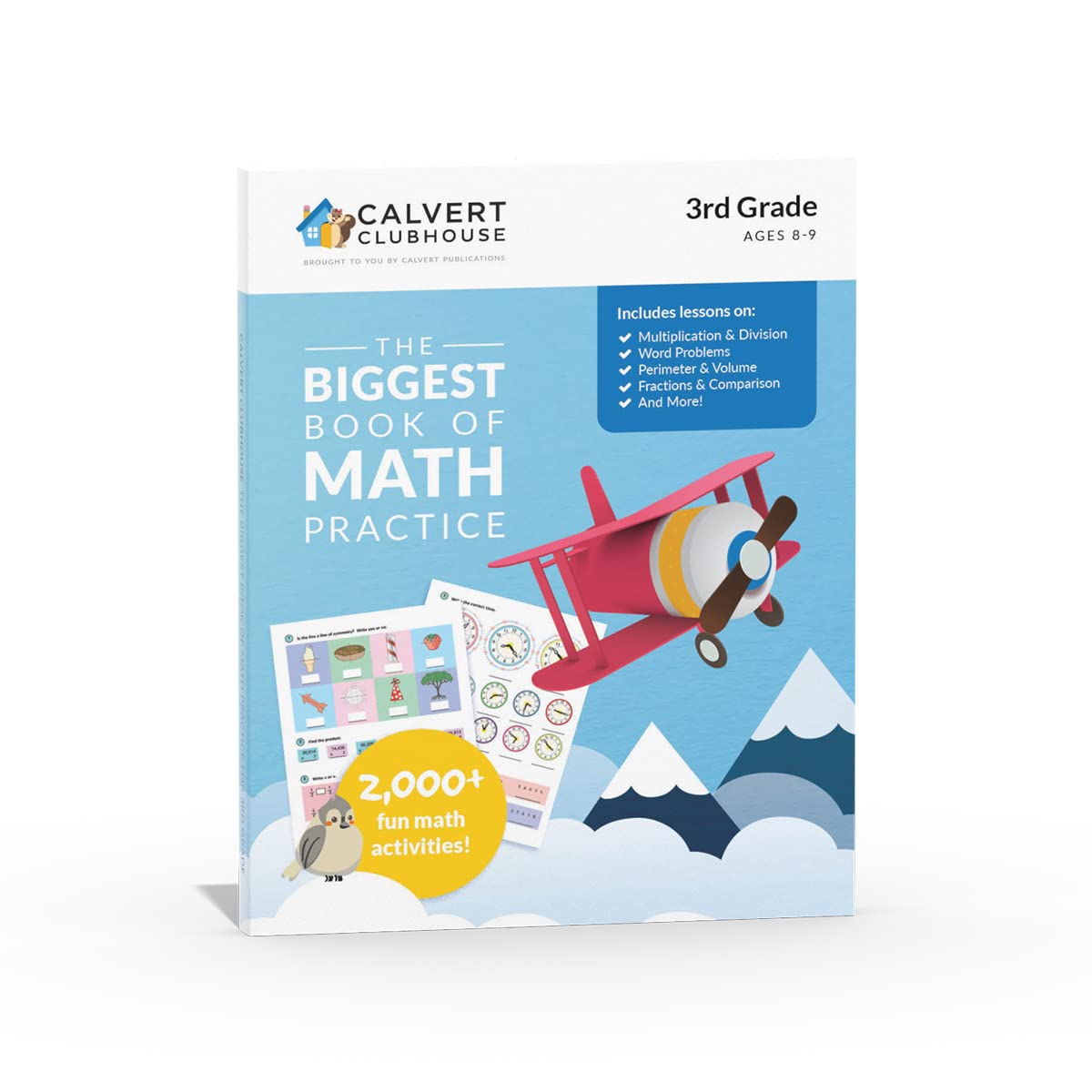 Livre de mathématiques Calvert Clubhouse CE2 pour surmonter les blocages