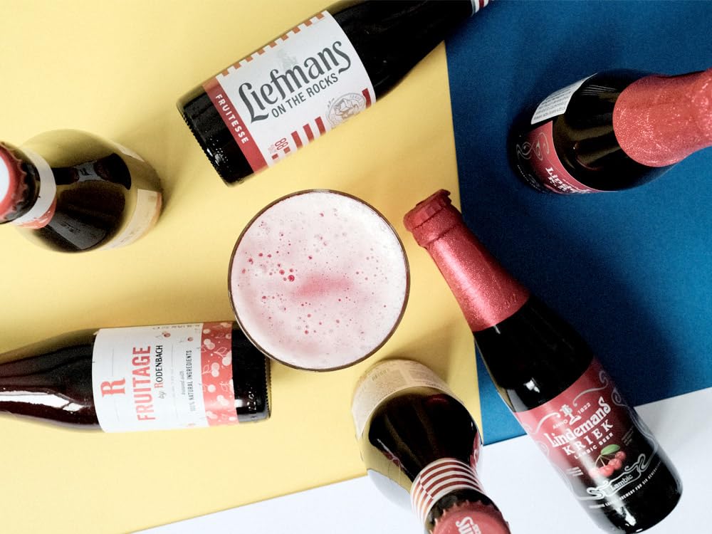 Kirschbier-Paket Belgien - 12 Belgische Fruchtbiere von Traditionsbrauereien