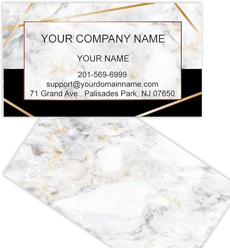 Miniatura 8 de Tarjetas de visita premium personalizadas, 100 piezas a todo color, impresas en papel mate clásico de 16 puntos (12.35 ozm) o 14 puntos (10.86 ozm),