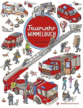 Feuerwehr Wimmelbuch - Das große Bilderbuch ab 2 Jahre: Kinderbücher ab 2 Jahre