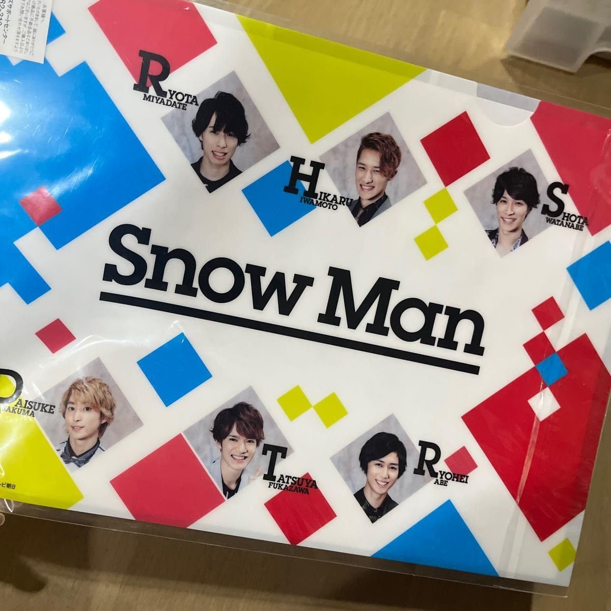 Amazon.co.jp: クリアファイル SnowMan サマーステーション サマステ 