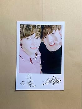 Amazon.co.jp: 限定品 BTSジミン&グク サイン入りチェキ : おもちゃ