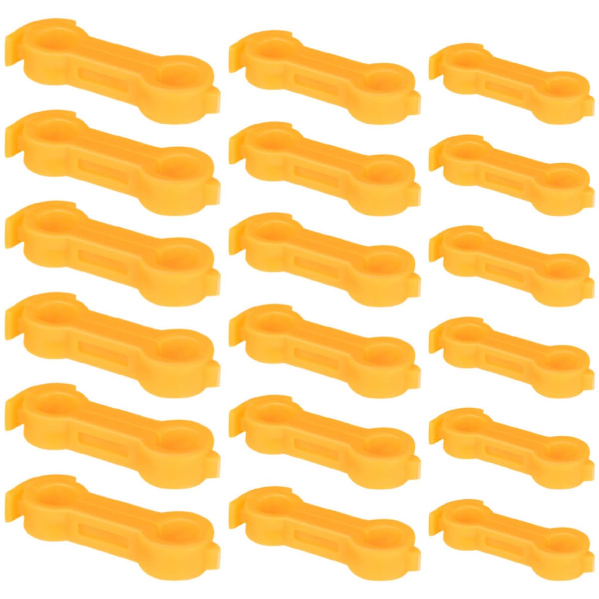 Supports pour pattes de poussin DOITOOL en jaune abs adaptables