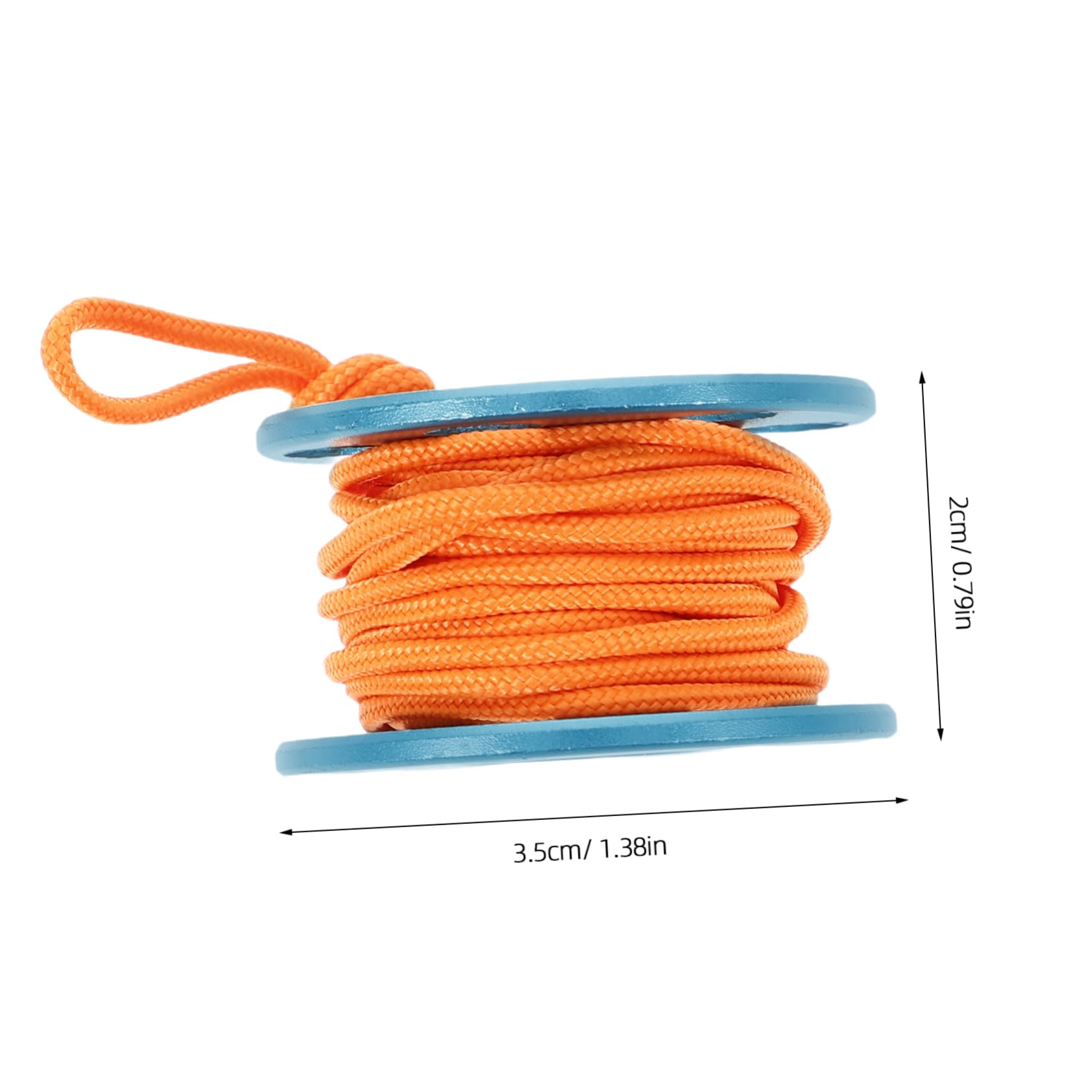 GALPADA Glow the Dark Finger Spool for Scuba Diving Compact Diving Reel Accessory for Underwater Activities Convenient Portable Design for Divers