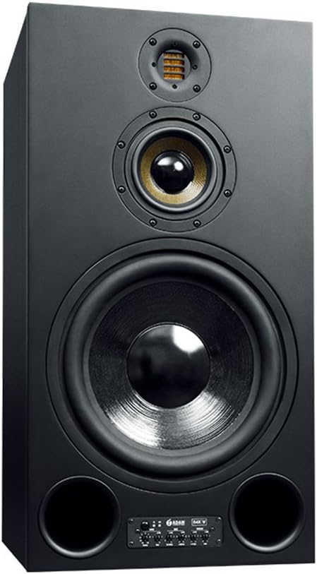 Adam Audio S4X-V 800W 3-Way Active Mid-Field Studio Monitor with 12" Woofer, Vertical, Single
