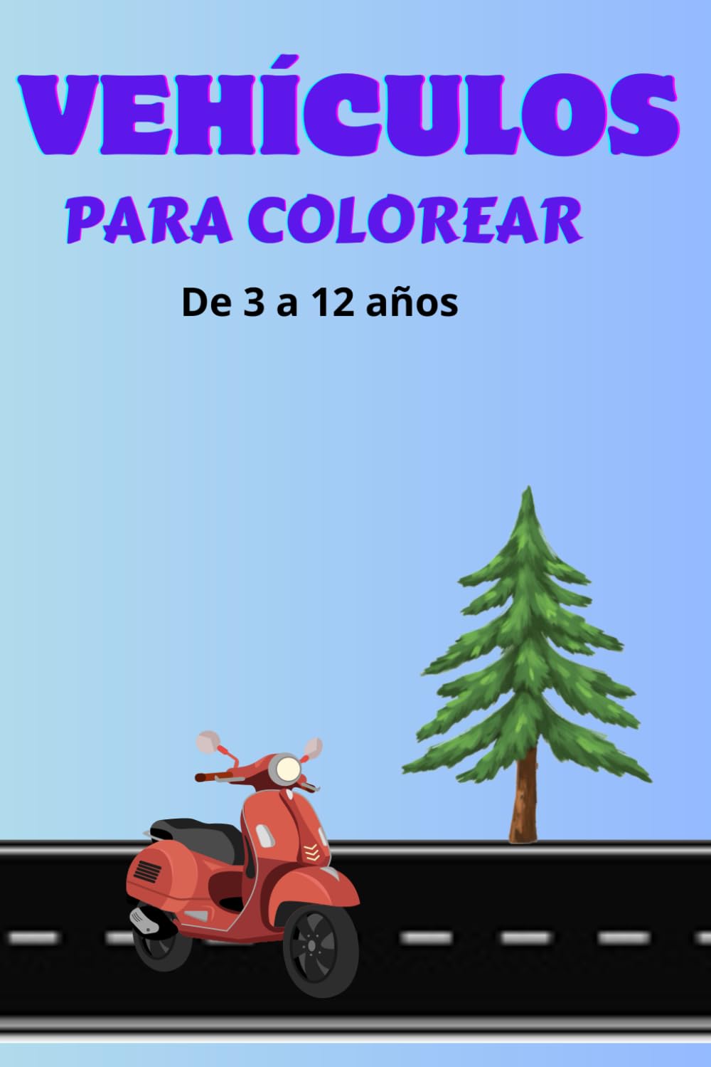 Vehículos para colorear