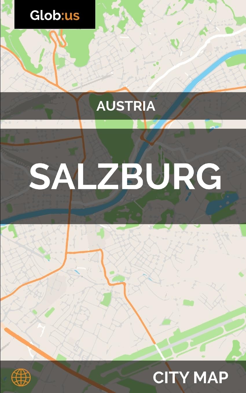 Salzburg, Austria - City Map