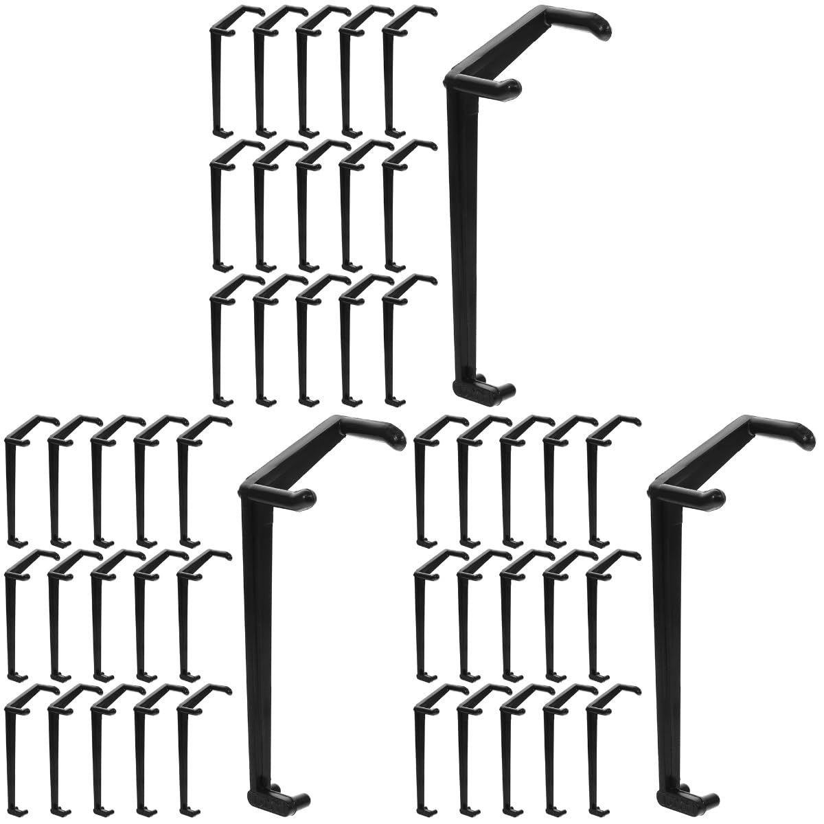 PartyKindom 3 Ensembles Écarteur De Branches Réglable pour Arbres Fruitiers Support Plastique Ergonomique pour Former Et Branches Outil De Jardinage Pratique Et Facile À 50 Pièces * 3