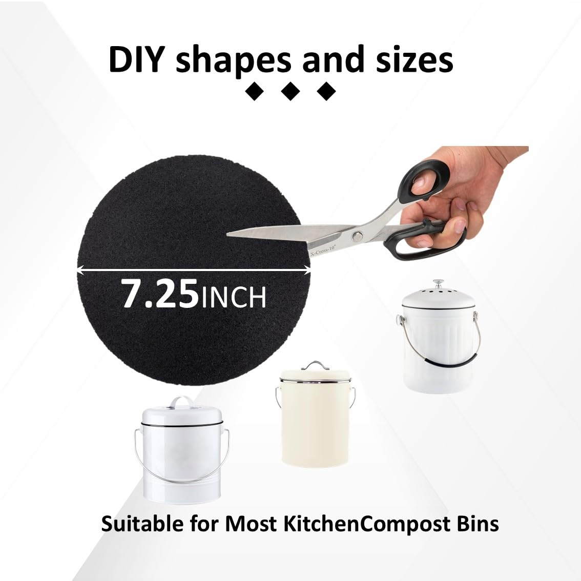 Replacement Compost Bin Charcoal Filters Gallery Image