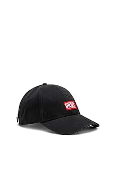 DIESEL 金属ロゴ付き黒キャップ メンズ キャップ ロゴ（キャップ）｜DIESEL（ディーゼル）の