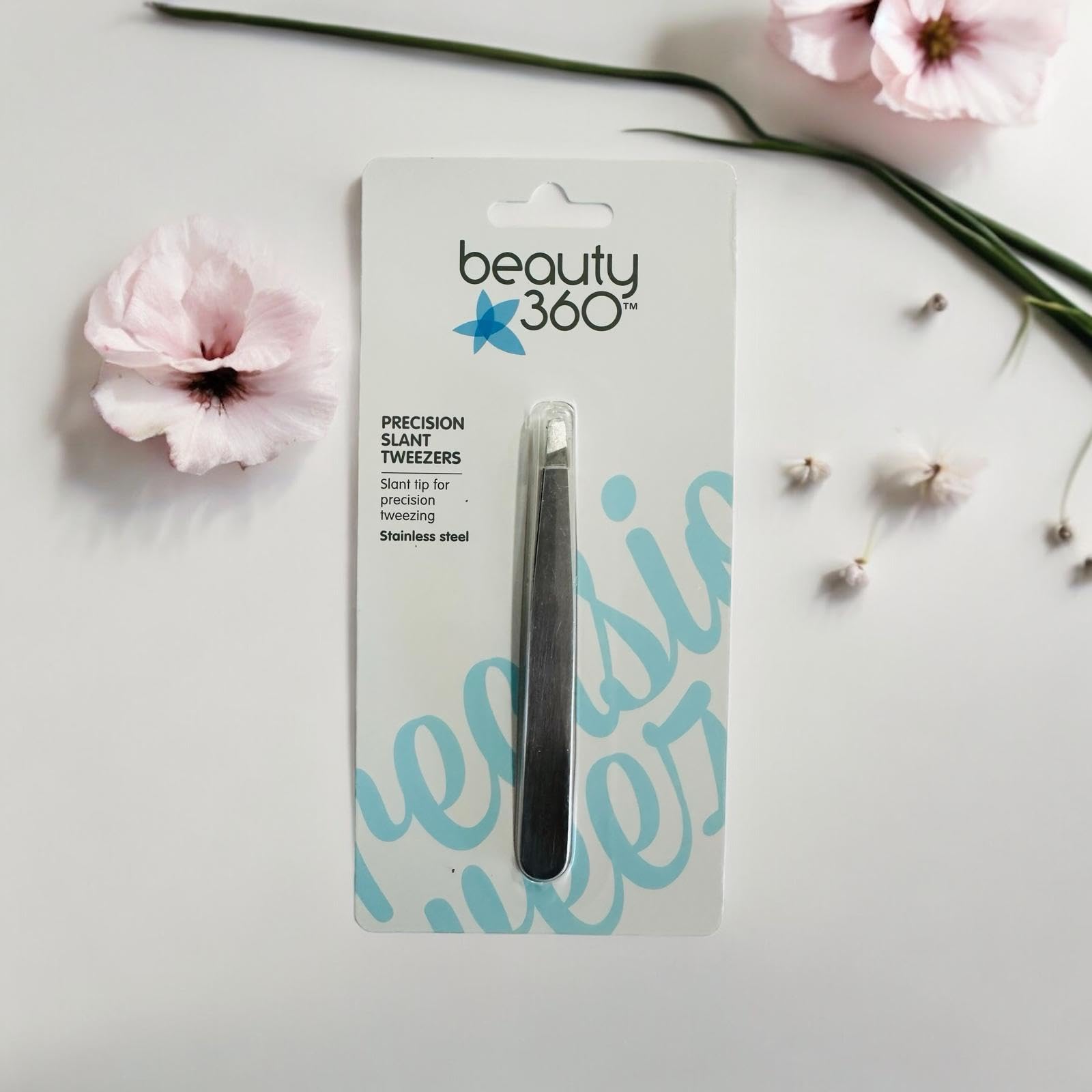 Amazon.com : Beauty 360 Precision slant tweezers : Beauty