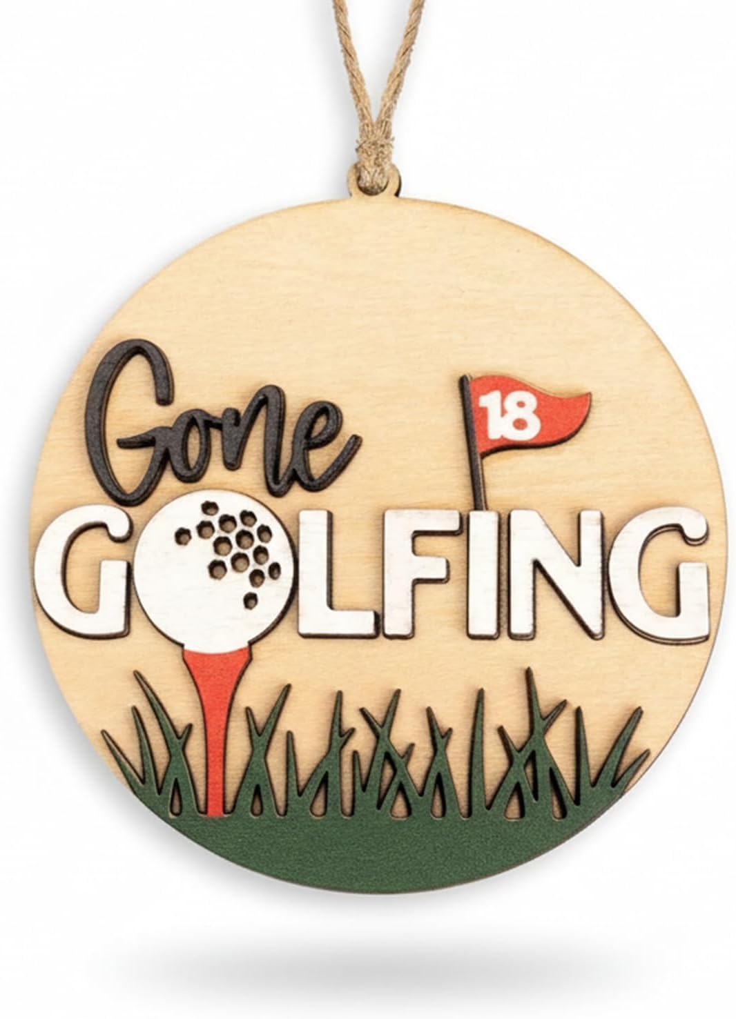 Golf Lover Ornament, Golf Ornaments for Christmas Tree 2025, Christmas Ornaments 2025, Unique Golf Ornament Gift for Men and Women, Holiday Tree Decorations for Sports Fans, Golf Gift