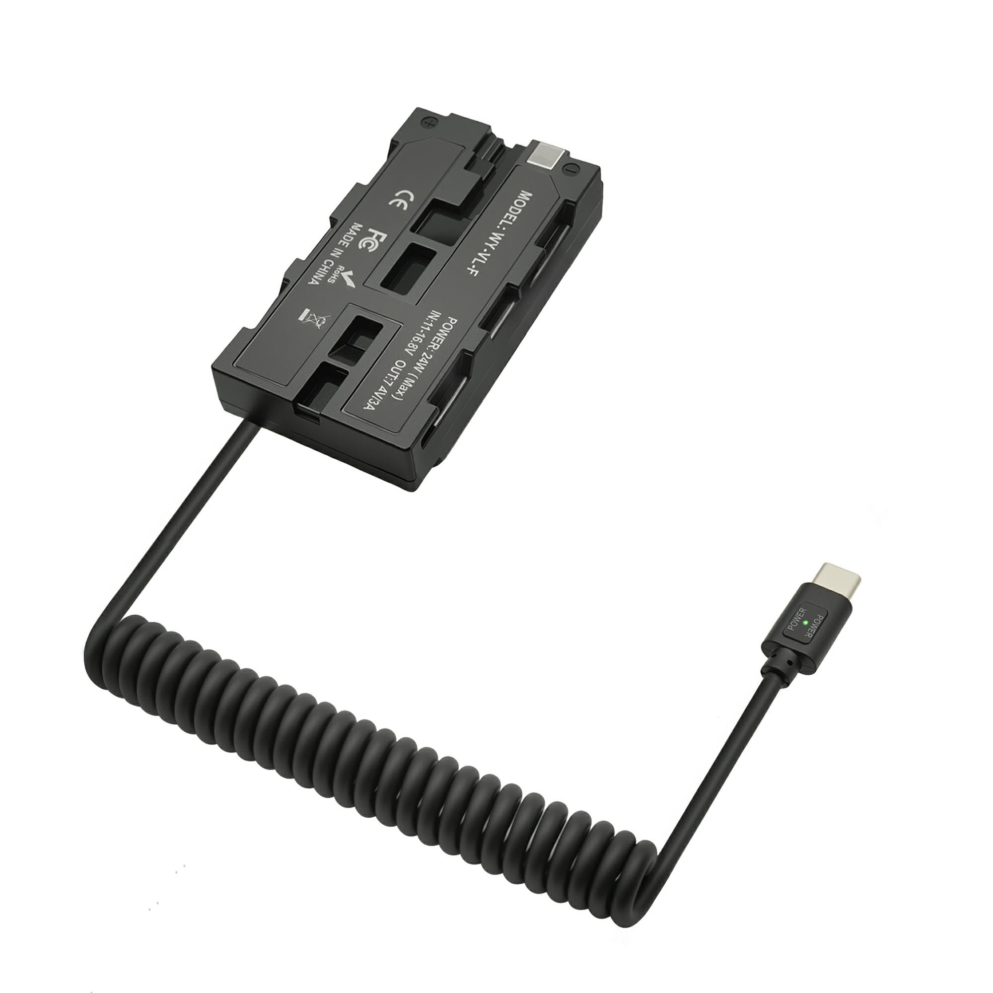 Amazon.com: USB C Type C PD to NP F550 Dummy Battery Fully Decoded
