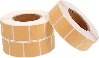 TOYANDONA 3Rollos Pegatinas De Reparación Kraft De Etiquetas Adhesivas para Prácticas Calcomanías Prácticas para Deportistas Material