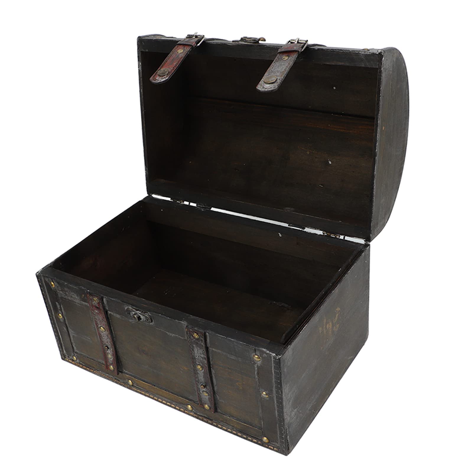 Qcwwy Otros Coleccionables Caja Decorativa de Madera para Exhibición Pendiente Collar Pulsera Anillo Artesanía Caja de Recuerdos de Madera Caja de Baratija Presente Premium