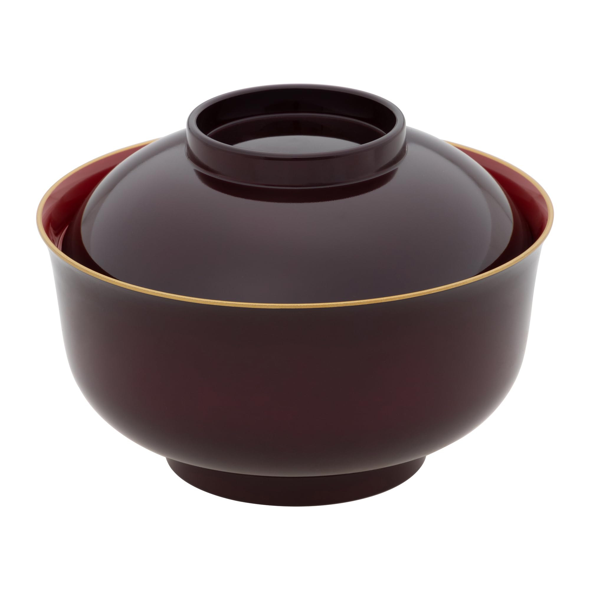りりれんです 漆器 蓋付き椀 黒色 金色装飾 sd5_fc66f9596c54b2f0346fbfcf6e