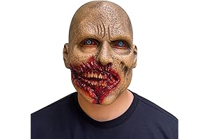Bulex Halloween Zombie Blood Broken Face Mask