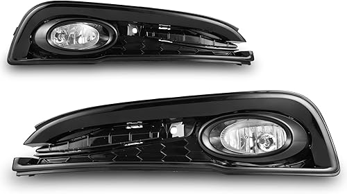 Miniatura 8 de Faros antiniebla para Honda Civic Sedan 4 puertas 2013 2014 2015 con bombillas halógenas H11 12V55W, conjunto de lámparas antiniebla incluye kit de