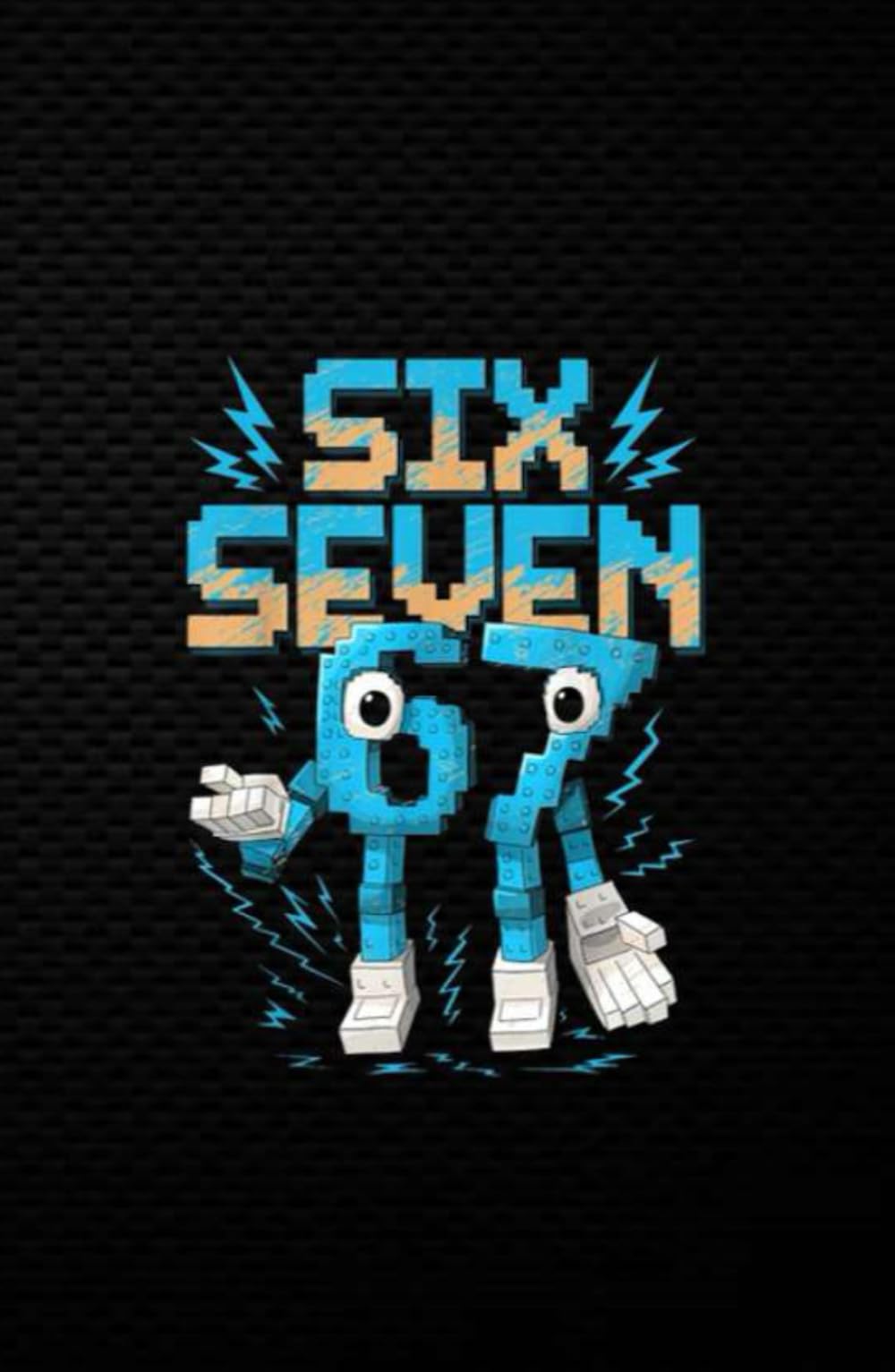 NoteBook "Six Seven 67", 75 pages, Black