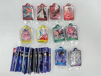 超限定！ワンピースカード　メタルチャーム　8枚セット 大人気「ONE PIECEカードゲーム」がミニチュアチャームになって