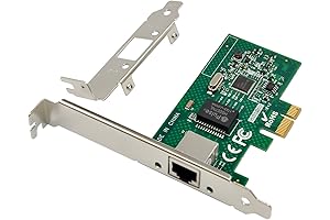 PCIe Gigabit Network Card - Enhanced Connectivity for Your PC