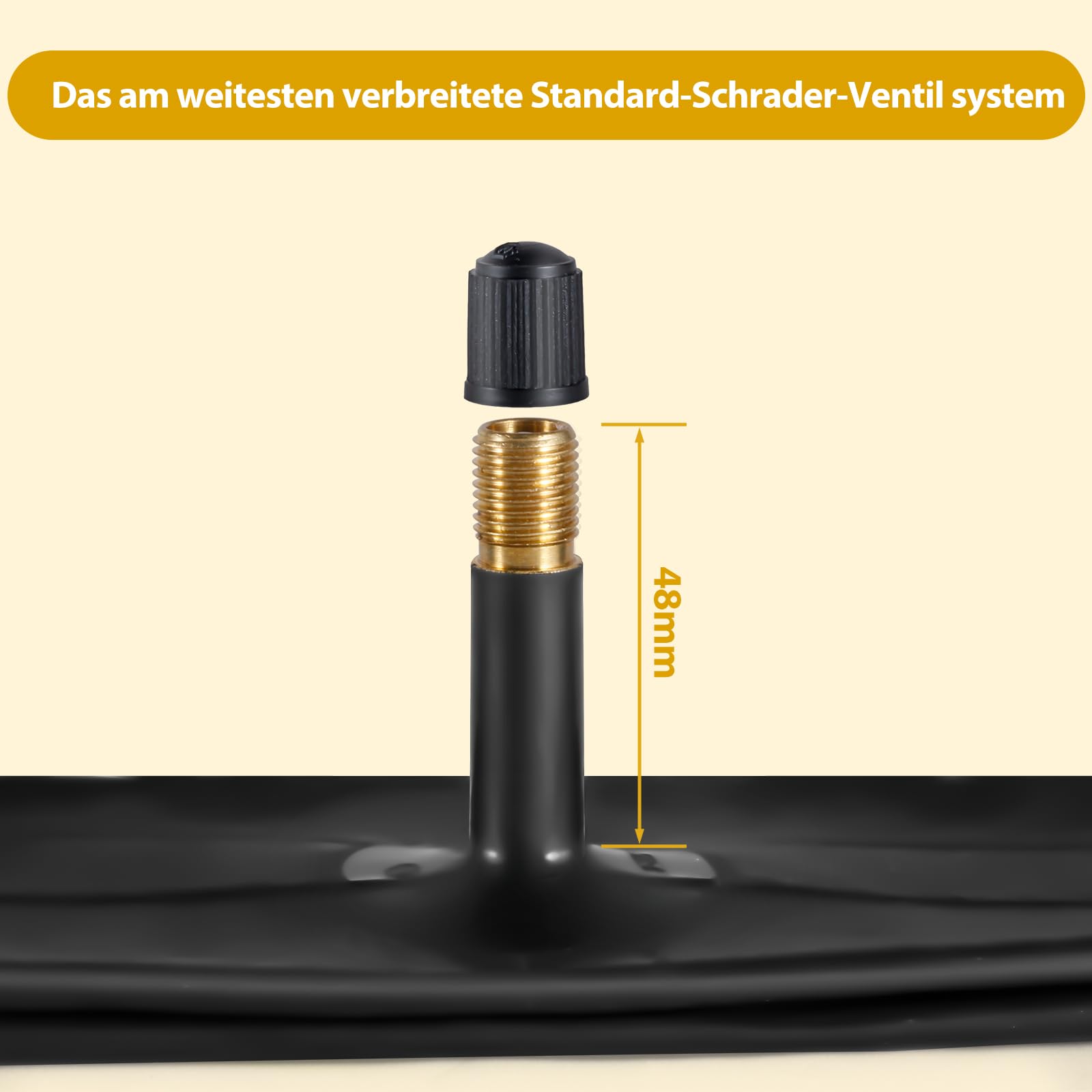 2 Cámaras De Aire Para Bici 28 Pulgadas (700x38B), Válvula Francesa (Presta), 40-635 ETRTO, Compatibles Con City Bike, Gravel Y Trekking