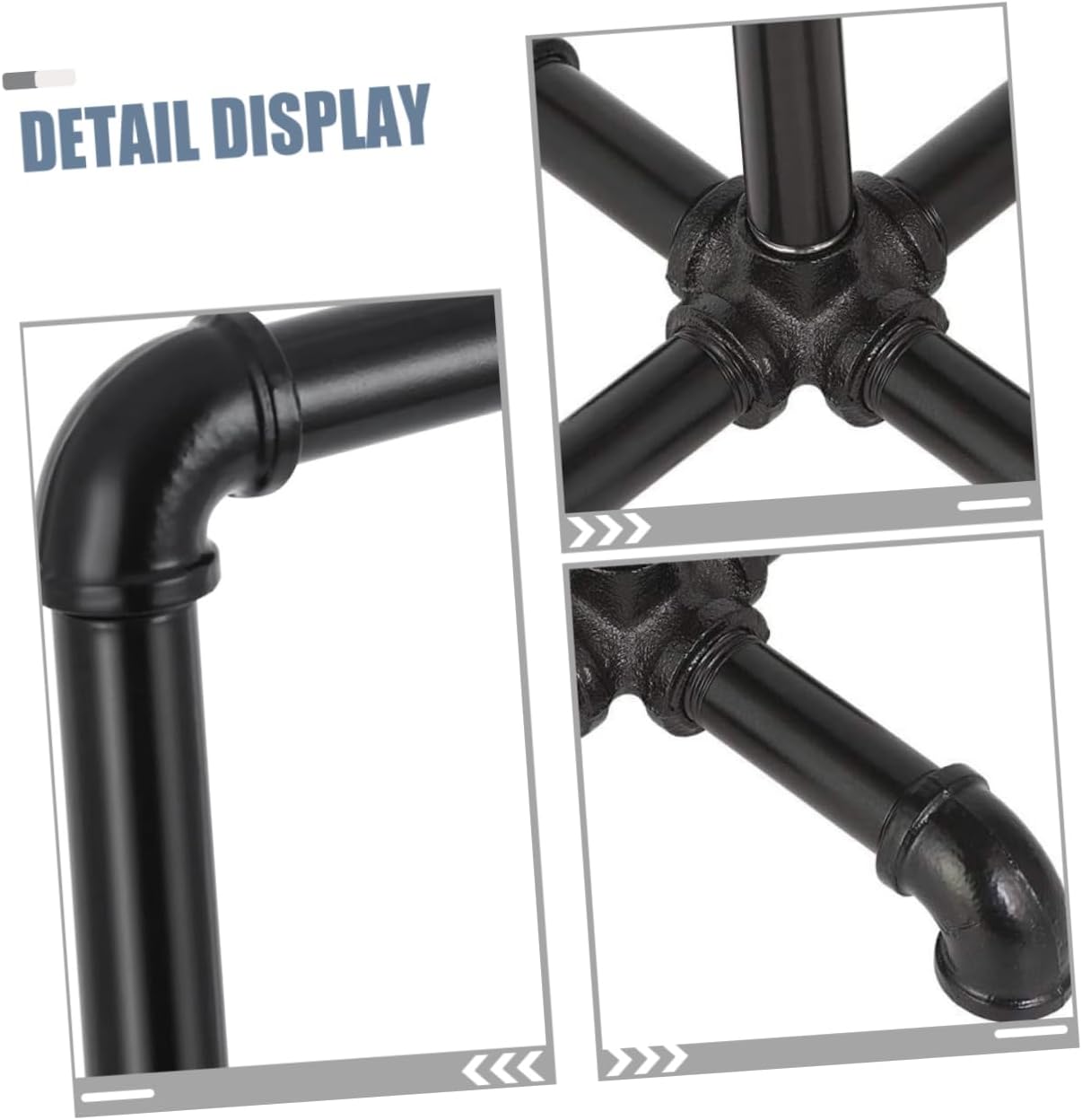 Ciieeo Rustic Industrial Pipe Toilet Paper Holder Stand Durable Iron Tissue Roll Rack for Bathroom Stylish and Functional Storage Easy Access and Ample Capacity