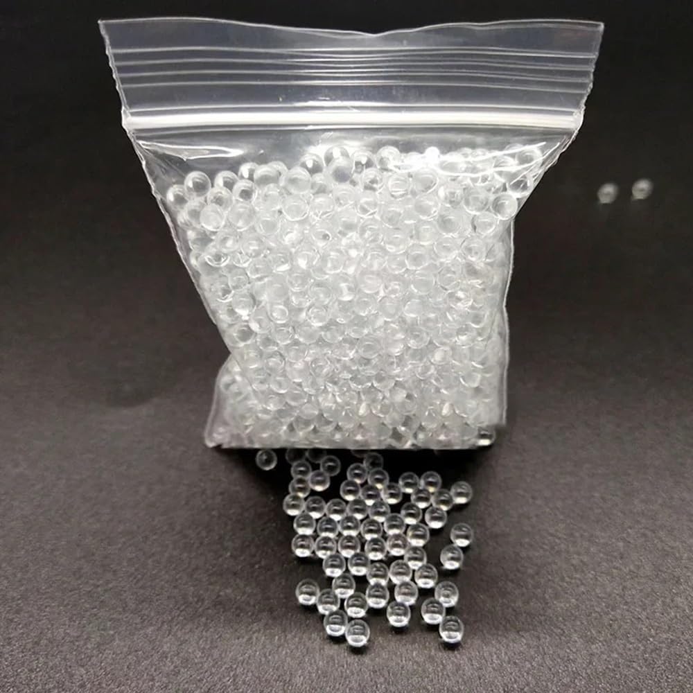 Sprzęt do przyrządów laboratoryjnych 1000 szt./2000 szt. Wysoka precyzja 1 mm - 11 mm Szklany koralik do wrzenia / kulka Płynne ogrzewanie zapobiegające rozpryskom do eksperymentu laboratoryjnego (8