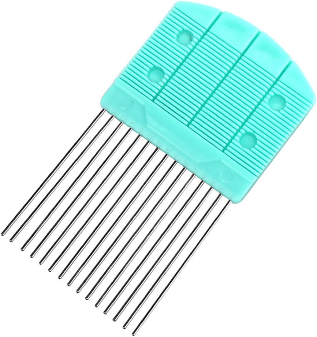 OHPHCALL Large Paper Quilling Tool Comb and Knitting Machine for DIY Art Craft Portable Paper-Rolling Board in Fruit Green for Paper Quilling Projects