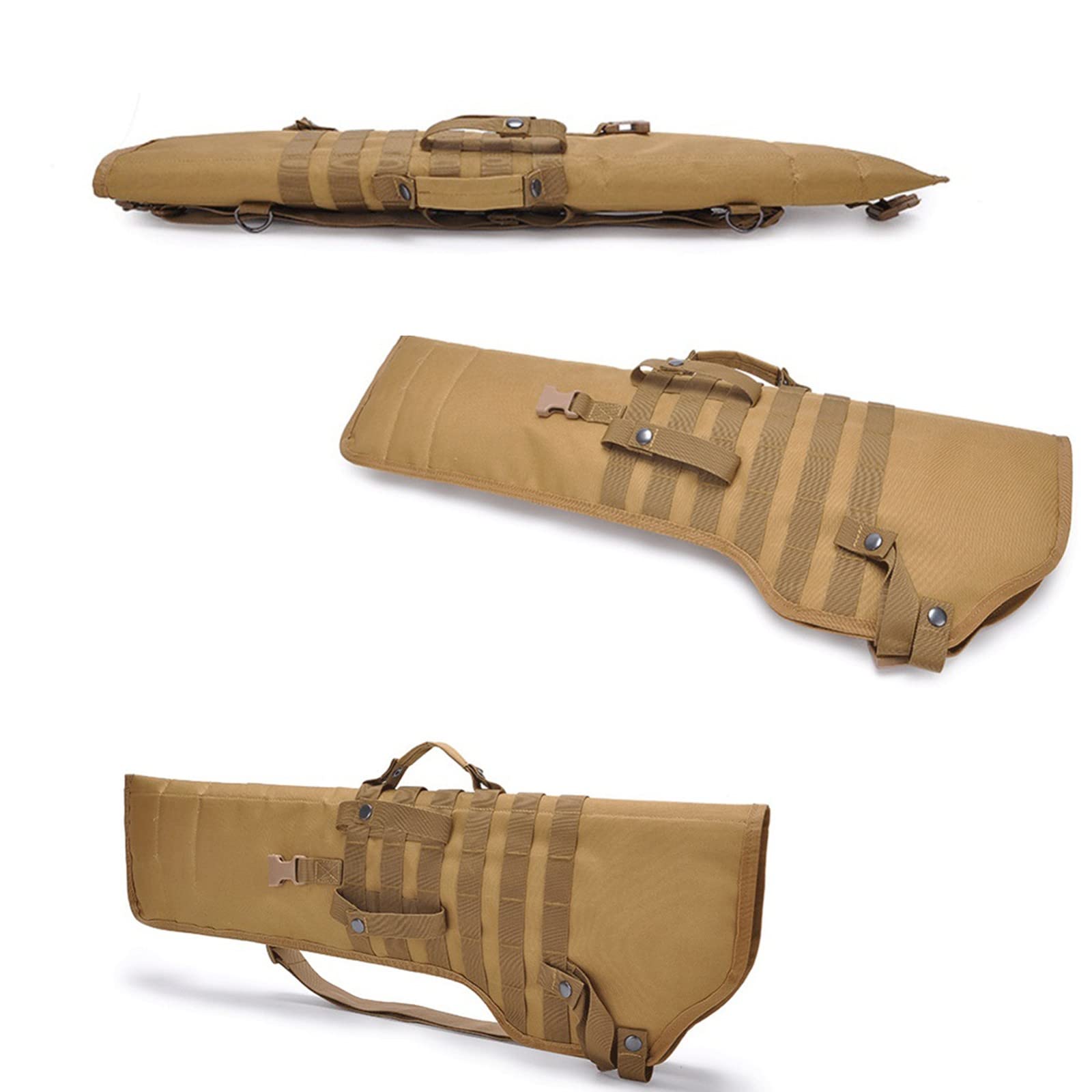 Funda para Fusil,Bolsa para Rifle Escopeta Airsoft, Caza Rifle Táctico Scabbard Militar Ripstop Impermeable Duradero Bolsa para Rifle con Correa de Hombro
