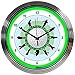 Neonetics Golf Neon Wall Clock, 15-Inch