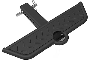Heavy-Duty 2-Inch Receiver Hitch Step: Your Tailgate Companion