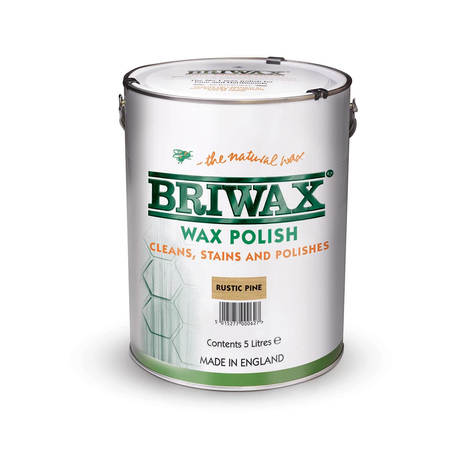 Briwax Wax Polish Rustic Pine 5ltr