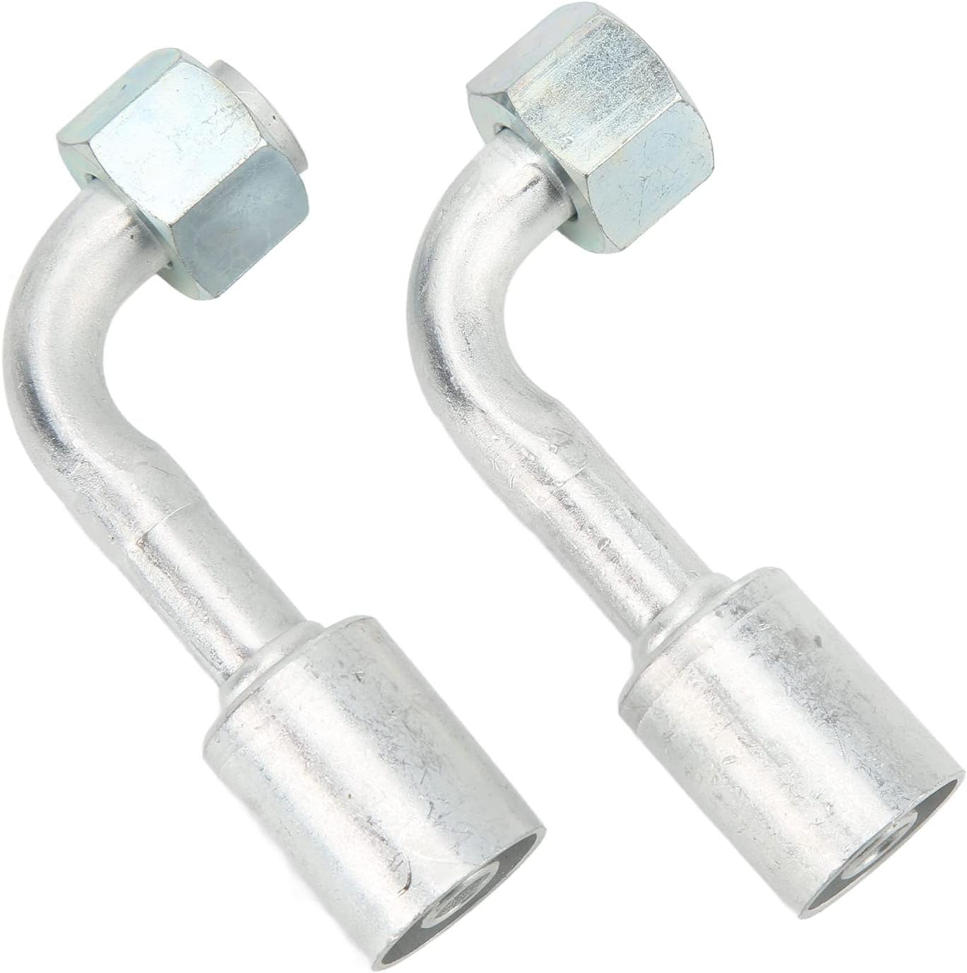Air Conditioning 90 Degree Beadlock, 10 Pcs 5/8in Air Conditioning 90 Degree Beadlock AC Splicer Hose Fittings Adapter for Car Truck
