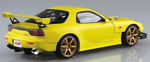 Miniatura 4 de Aoshima Inicial D: Kit de modelo a escala 1:24 FD3S RX7 V28 de Takahashi Keisuke